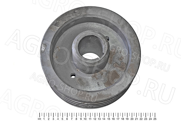 Шкив КУ 203.011 (D=210 мм, d=48 мм, 4 руч.) на эл-ль КД-2 