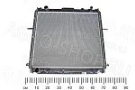 Радиатор водяной С41R13.1301010-31 3-х рядный для двигателя ЯМЗ (алюминий) ГАЗон NEXT ГАЗ