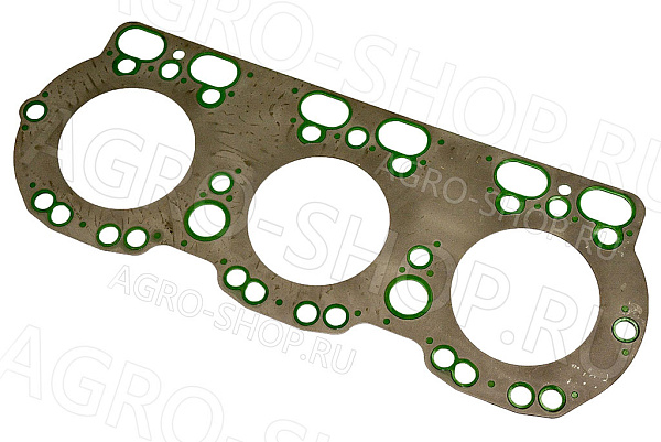 Прокладка ГБЦ 236Д-1003210 стальная (с уплотн. фторсиликон) ЯМЗ-236НЕ; 236БЕ  