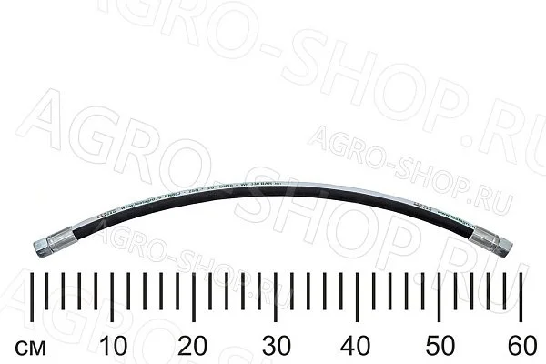 РВД 10-33 L=0,6м (М18х1,5 гайка 22) (М18х1,5 гайка 22) 2SN (FeatAgro) 