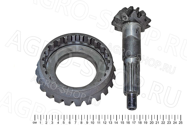 Шестерни 52-2302030 (52-2302019+52-2302015) ведущая и ведомая МТЗ-82/952/1221/1523 (К)