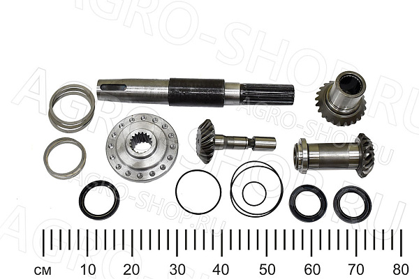 РК  редуктора отбора мощности Bondioli с ЯМЗ (12 поз, фланец 16 отв.) Вектор 