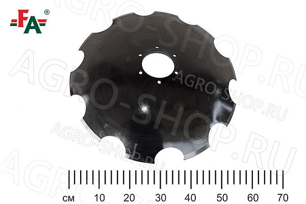 Диск БДН (АПД-7,2) ст.65Г, Т** D=11 мм, t=6 мм FeatAgro