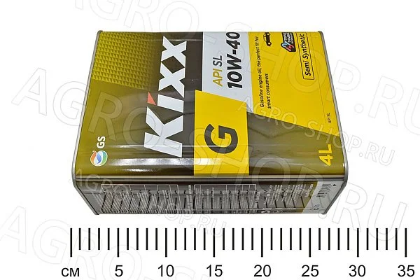Масло моторное Kixx G 10w40 SL полусинтетическое 4л Kixx