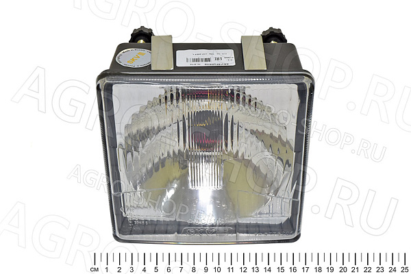 Фара 70.3775 / ФГ-308 квадратная (дальн+ближн) Н4 60/55W 12В МТЗ 