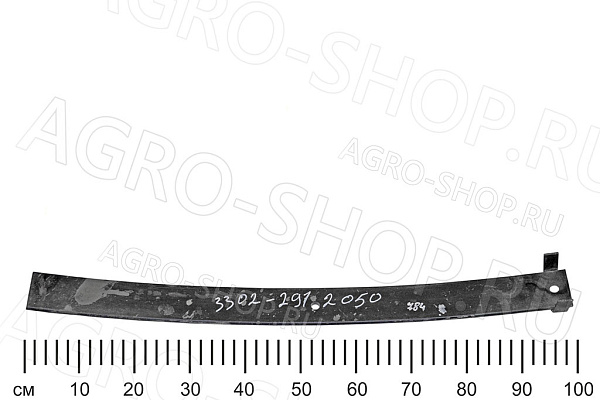 Лист 3302-2912050 №3 задней рессоры ГАЗ-3302 ГАЗ