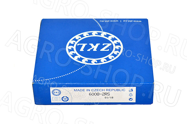 Подшипник 180108 / 6008-2RS (40х68х15) (ZKL) 