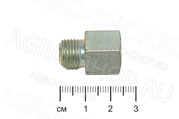 Переходник 24-3546012 (12х10) с рабочего томозного цилиндра в трубке ГАЗ-24 ГАЗ