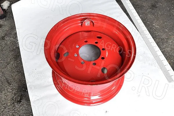 Диск колеса DW 12х20 (12х20-3101015-А) передний 8 отверстий (КРАСНЫЙ) (8/145/190) МТЗ-1025 БЗТДиА