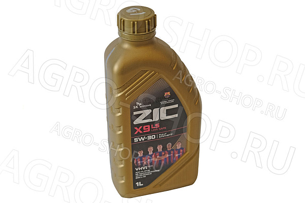 Масло моторное ZIC X9 LS 5w30 синтетическое 1л ZIC