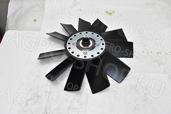 Вентилятор А21R22.1308060 с вязкостной муфтой (410мм) Газель, Cummins 2.8 ГАЗ