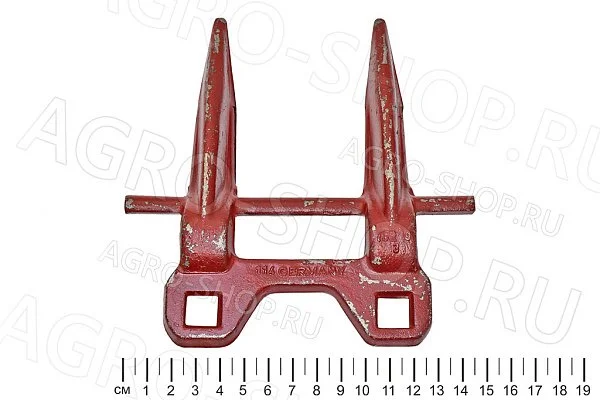 Палец двойной 42861 / 895744L / 235RS / K16716-1 / K8420S / 1041468M1 противорежущий NH Шумахер