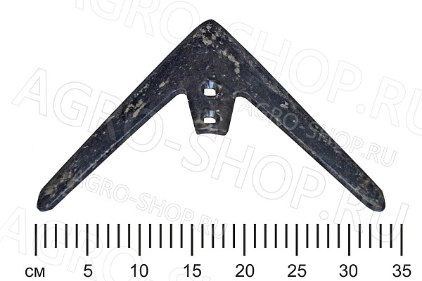 Лапа РЗЗ.00.122 сормайт (330мм, S=6мм) КРН, КПС-4, КШУ-6/12 РЗЗ