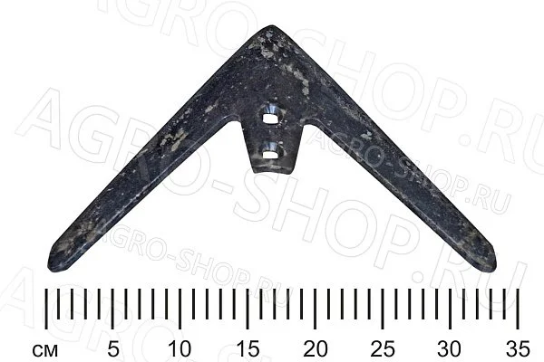 Лапа РЗЗ.00.122 сормайт (330мм, S=6мм) КРН, КПС-4, КШУ-6/12 РЗЗ