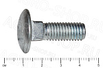 Болт 10х30 полукруглая головка квадратный подголовник стандартный Шаг 1,5 ГОСТ 7802 кл.пр. 4,8 РФ