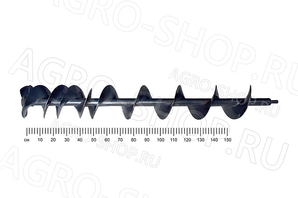 Шнек КЗК-10С-0216030 загрузной зерновой (L=1870мм) шлиц. (дубликат) КЗС-1218 