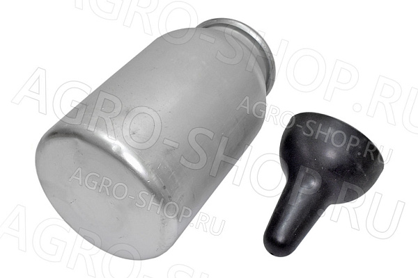 Молокопоилка 00.00.1425.000 с соской для телят (алюминиевая)  