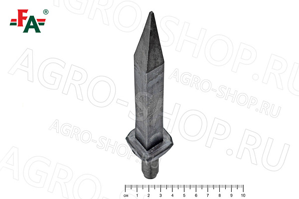 Зуб бороны БЗТ-0430 FeatAgro L=200 мм, М16х2,0 (уп. 60шт.)