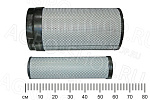 Фильтр воздушный RZA590285 / -01 (P788963/P788964, ЯМЗ-236 после 2010 г.)  Акрос 530 РЗФО