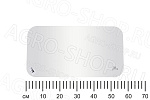 Стекло 3307-5603016 / GAZS0035 кабины заднее (580х310) ГАЗ-3307,Газель 
