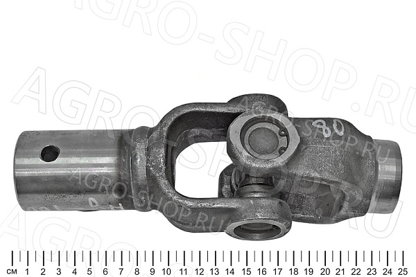 Шарнир АК.016.472.206 / НУ-160 (круг D=45,1 под сварку - круг D=35 под шпонку)  РЗКВ