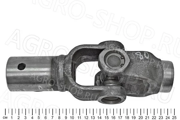 Шарнир АК.016.472.206 / НУ-160 (круг D=45,1 под сварку - круг D=35 под шпонку)  РЗКВ
