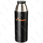 Термос HS.TM-025 1000ML черный (дополн.пласт.чашка) TONAR