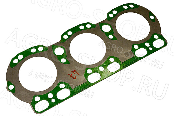 Прокладка ГБЦ 236Д-1003210 стальная (с уплотн. фторсиликон) ЯМЗ-236НЕ; 236БЕ  
