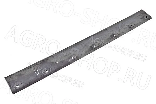 Нож грейдерный (1800х180х12х6) средний односторонний (Ст 65Г)  