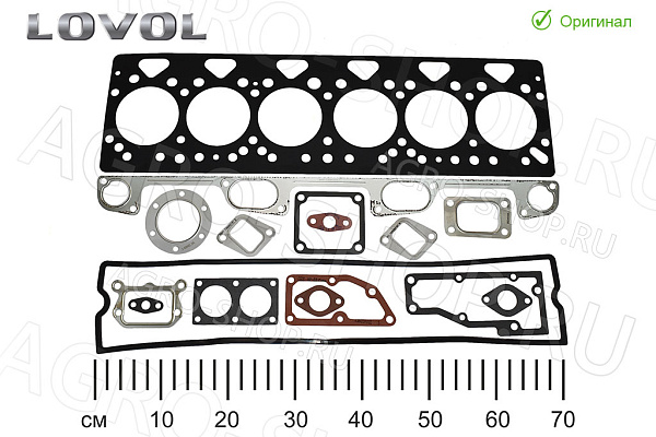 Комплект TU5LT0179 прокладок верх ДВС LOVOL TD1304 