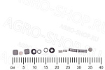 РК  головки компрессора (клапаны+пружины) 8 наим (2514) ЗИЛ-130 