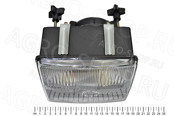 Фара MPE8710.10.00 / ФГ-308-04 #132 квадратная (дальн+ближн) Н4 60/55W 12В МТЗ Master Part