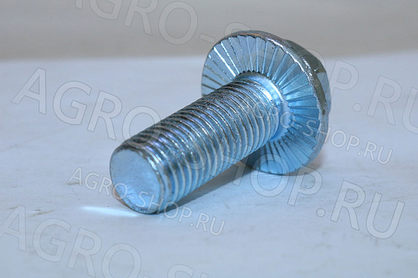 Болт 16х40 шестигранная головка с фланцем и насечкой Шаг 2,0 ГОСТ 6921 кл.пр. 10,9 