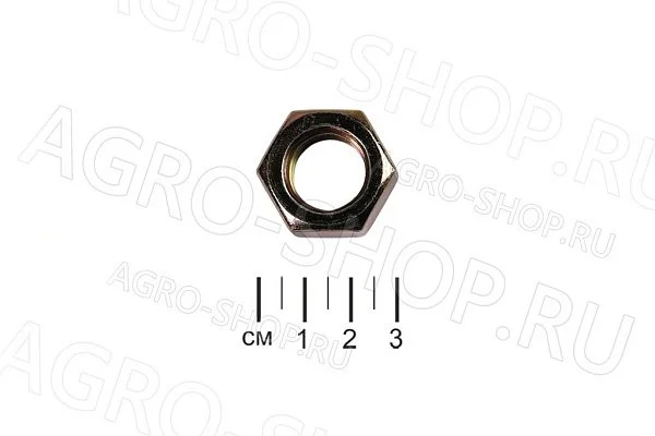 Гайка 16 шестигранная головка стандартный Шаг 2,0 ГОСТ 5915-70 ОЦ кл.пр. 8,0 Китай (кор. 20 кг.)