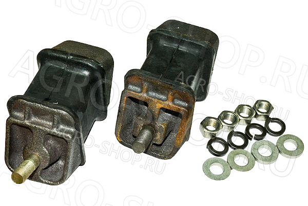 Подушки 3306-1001800 двигателя в сборе (2шт) ГАЗ-3309,ГАЗ-3302,Валдай, Евро-3 