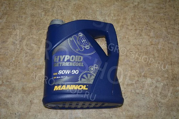Масло трансмиссионное HYPOID GETRIEBEOEL 80w90 GL-4/GL-5 минеральное 4л MANNOL
