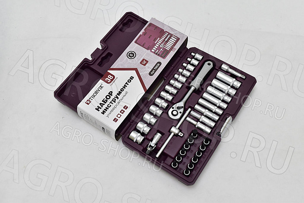 Набор инструментов 38 предм 1/4" Thorvik (TS038)