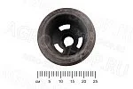 Шкив РСМ-10.05.04.102Г привода гидронасоса НП-90 (5 ручьв, D=224/200 мм) Дон-680, Дон-680М 