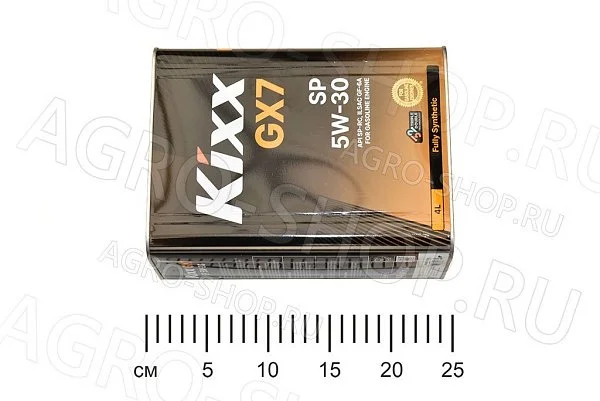 Масло моторное Kixx GX7 5w30 SP синтетическое 4л Kixx