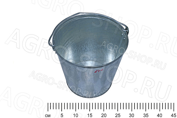 Ведро 7 л. оцинкованное  
