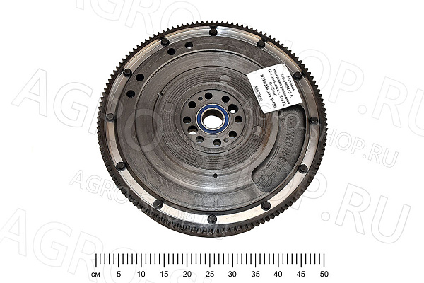 Маховик 236-1005115-Е модернизированный (2-х дисков.сцепл. Z=132, D=75 мм.) для Т-150 ЯМЗ-236 