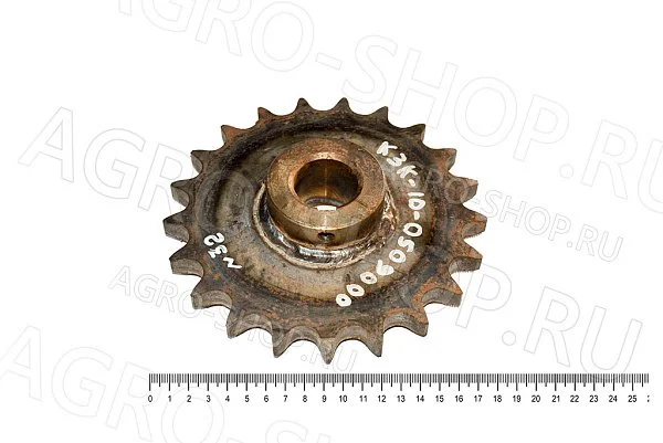 Звездочка КЗК-10-0509000 (z=21, t=25.4, d=35мм) КОК-8-2 (дубликат)