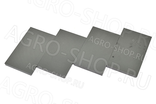 Лопатка  4,9х43х70 мм. (графит) КОМПЛЕКТ к насосу DRVP-70 