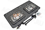 Фара LED FG308-RT-SET-LED прямоуг (2 фары ближ+дальн+ДХО+повор на рамке) 12В МТЗ АвтоЭлектрика