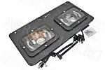 Фара LED FG308-RT-SET-LED прямоуг (2 фары ближ+дальн+ДХО+повор на рамке) 12В МТЗ АвтоЭлектрика