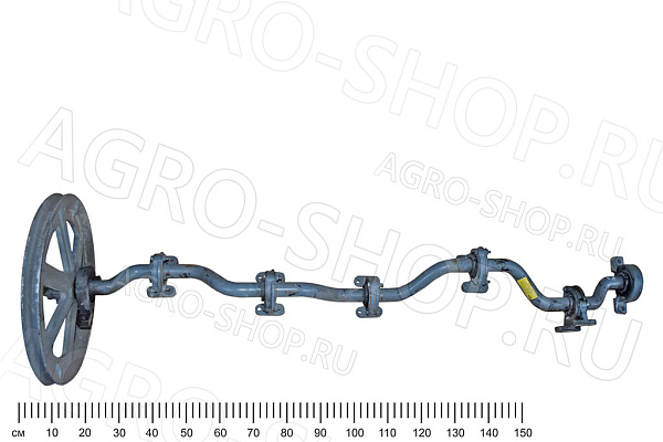 Вал РСМ-10Б.01.38.380 соломотряса ведущий в сборе (D=40 мм) Дон-1500Б, Акрос 