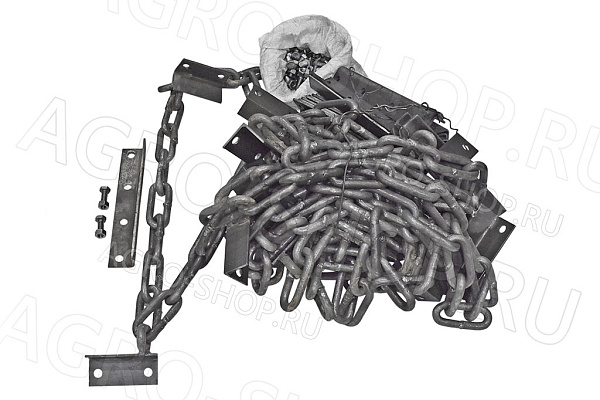 Цепь  горизонтального транспортера (80м) (ремкомплект транспортера со скребками) ТСН-160 
