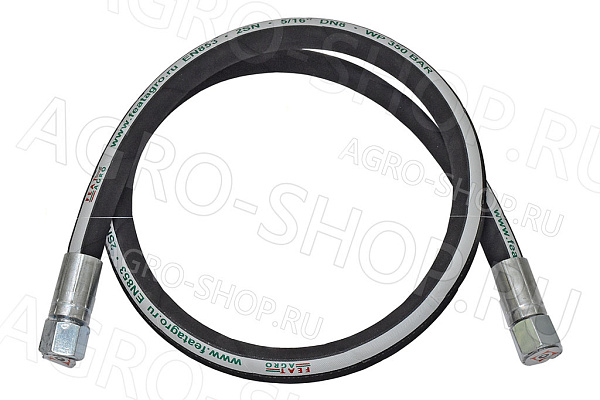 РВД 8-10 L=1м (DKOL М16х1,5 гайка 19) (DKOL М16х1,5 гайка 19) 2SN (FeatAgro) 