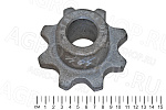 Звездочка ПТВ-1006 ведомая продольного транспортера, под роликовую цепь (t=38; z=8; d=35 мм) КТУ-10 