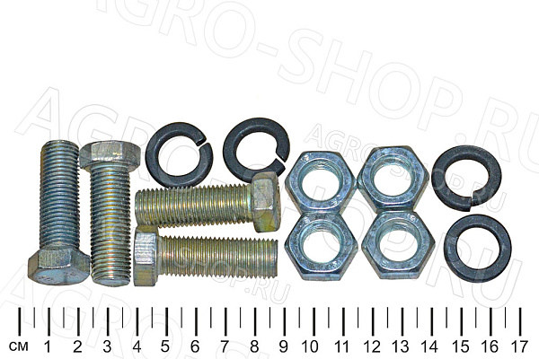 Болт 33104-2200800 карданный в сборе (4шт) ГАЗ-33104 ГАЗ